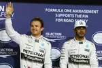 Foto zur News: Nico Rosberg (Mercedes) und Lewis Hamilton (Mercedes)