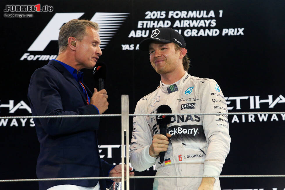 Foto zur News: David Coulthard und Nico Rosberg (Mercedes)