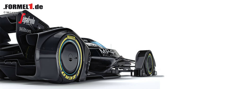 Foto zur News: Formel-1-Konzeptstudie: Der McLaren MP4-X