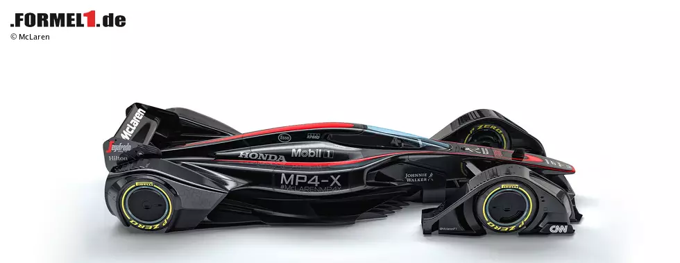 Foto zur News: Formel-1-Konzeptstudie: Der McLaren MP4-X