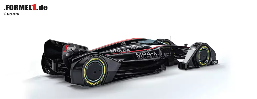 Foto zur News: Formel-1-Konzeptstudie: Der McLaren MP4-X