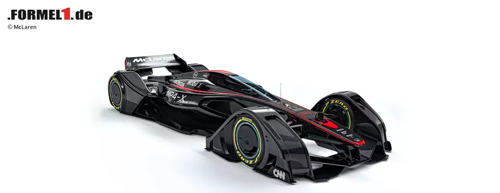 Foto zur News: Formel-1-Konzeptstudie: Der McLaren MP4-X