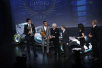 Foto zur News: Lewis Hamilton (Mercedes), Toto Wolff, Jean Todt und Bernie Ecclestone