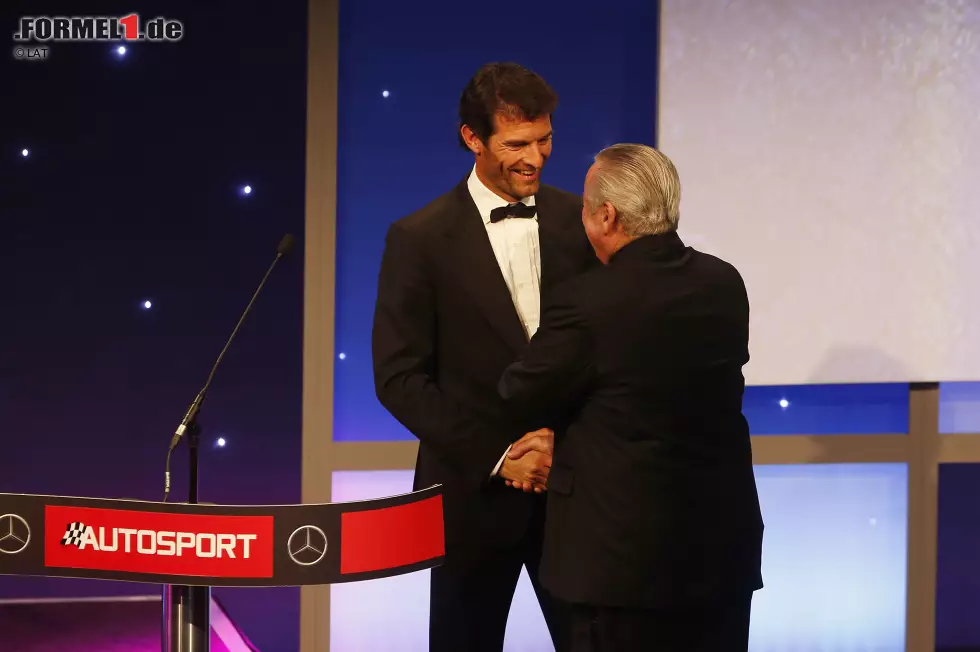 Foto zur News: Mark Webber und Allan Jones