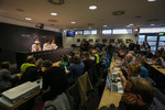 Foto zur News: Pressekonferenz mit Lewis Hamilton, Toto Wolff und Nico Rosberg