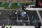 Foto zur News: Nico Rosberg (Mercedes) und Pascal Wehrlein
