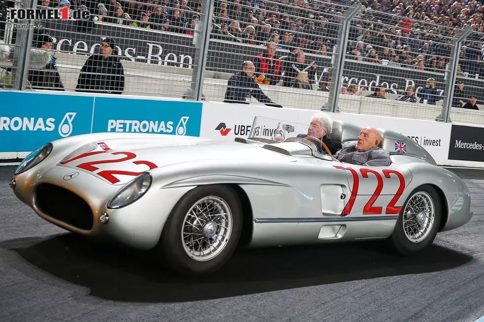 Foto zur News: Hans Herrmann und Stirling Moss