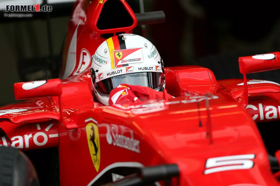 Foto zur News: Sebastian Vettel (Ferrari)