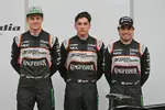 Foto zur News: Nico Hülkenberg (Force India) und Sergio Perez (Force India)