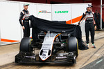 Foto zur News: Nico Hülkenberg (Force India) und Sergio Perez (Force India)