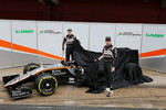 Foto zur News: Nico Hülkenberg (Force India) und Sergio Perez (Force India)