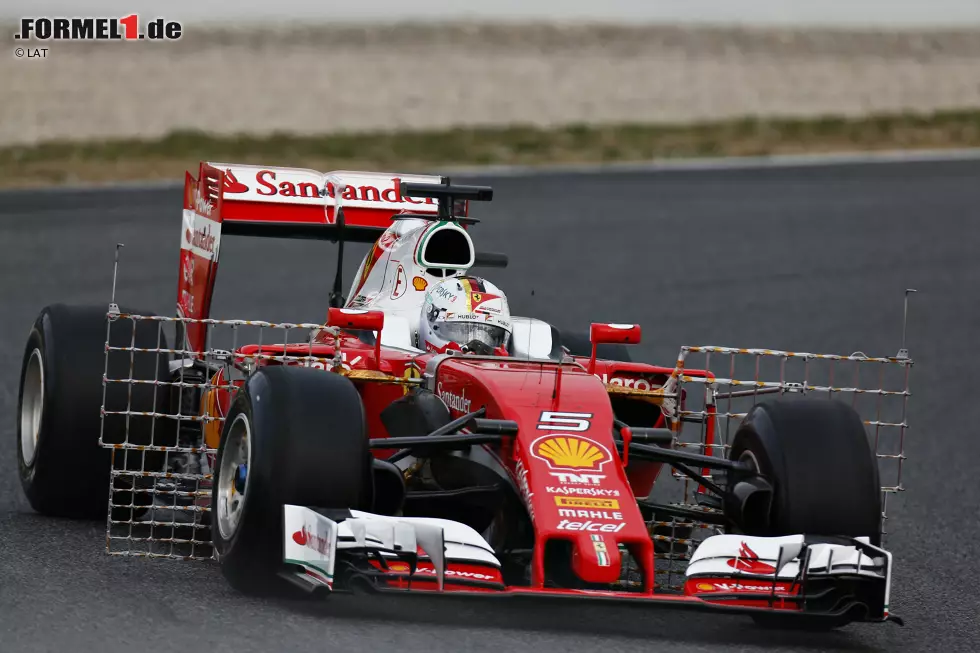 Foto zur News: Sebastian Vettel (Ferrari)