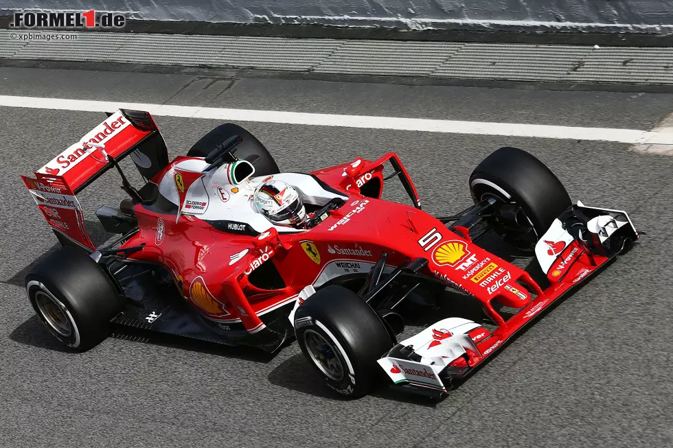 Foto zur News: Sebastian Vettel (Ferrari)