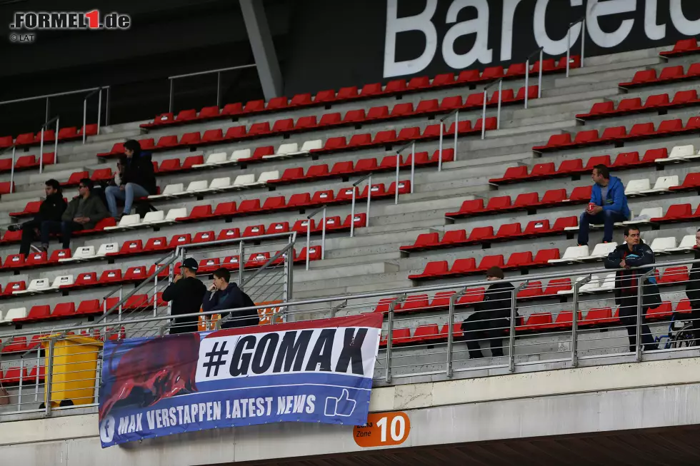 Foto zur News: Fans von Max Verstappen - obwohl der gar nicht gefahren ist!