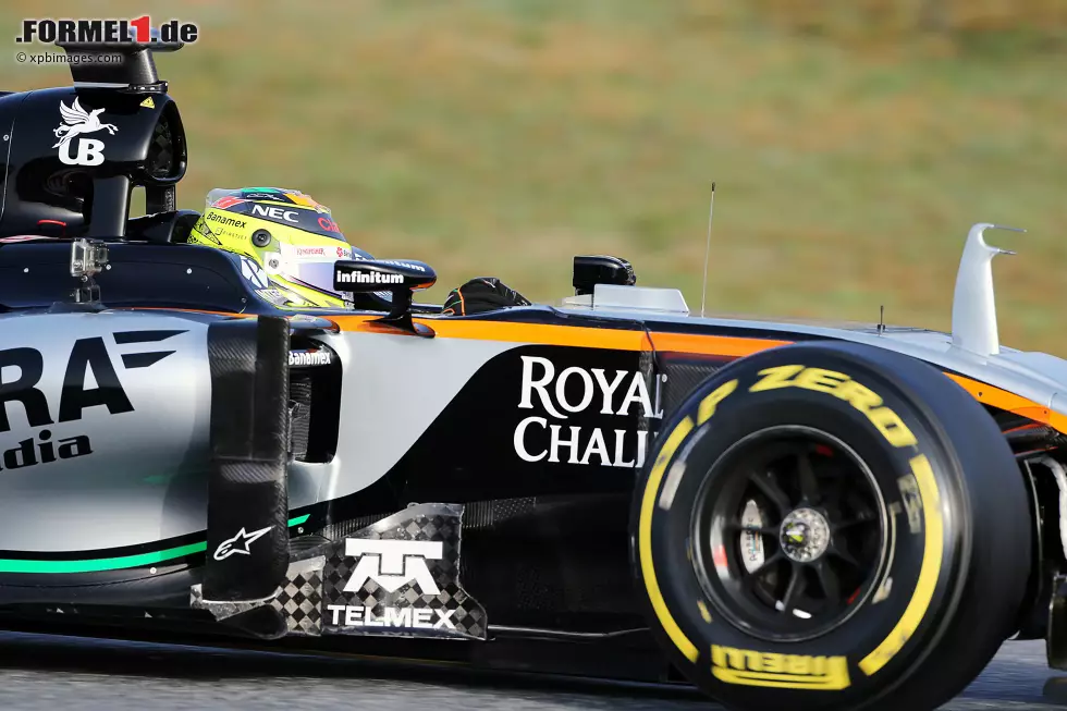 Foto zur News: Sergio Perez (Force India)