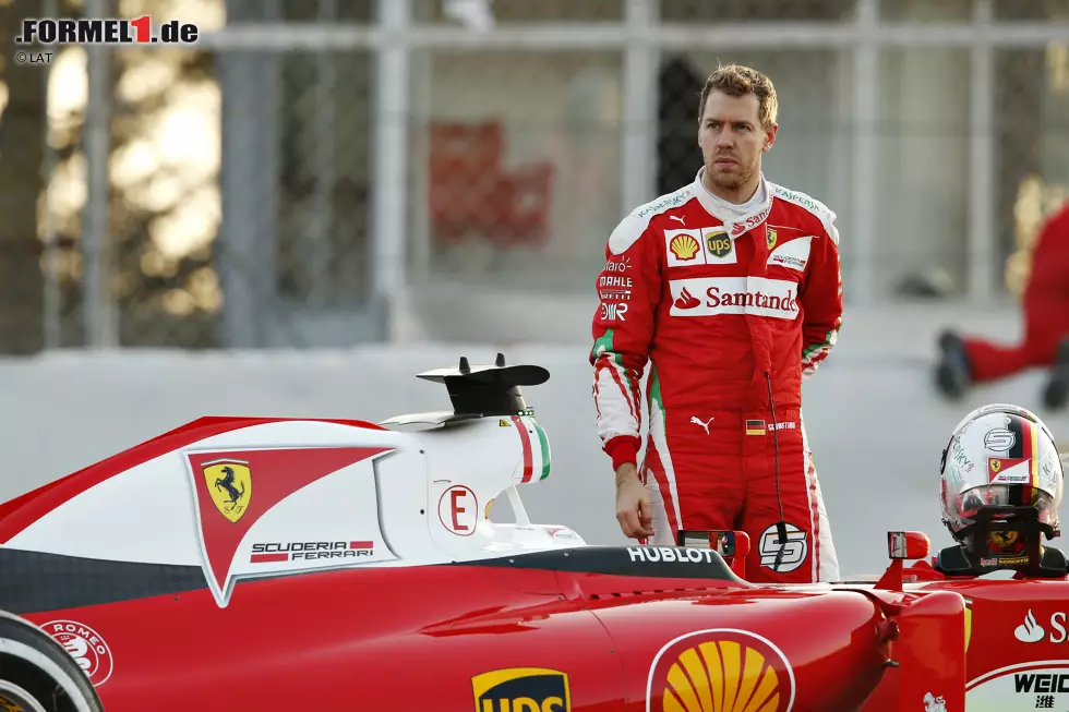 Foto zur News: Sebastian Vettel (Ferrari)