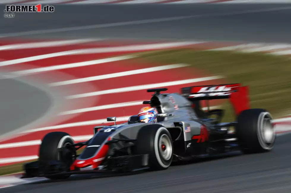 Foto zur News: Romain Grosjean (Haas)