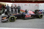 Foto zur News: James Key, Max Verstappen (Toro Rosso), Carlos Sainz (Toro Rosso) und Franz Tost