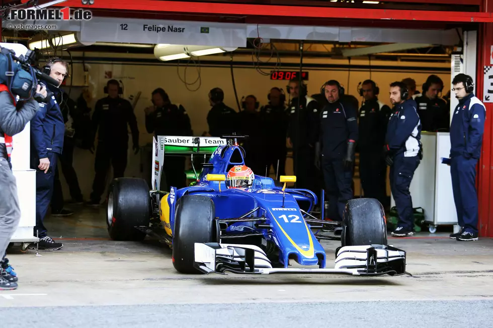 Foto zur News: Felipe Nasr (Sauber)