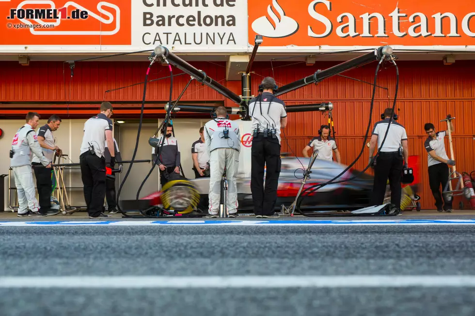 Foto zur News: Romain Grosjean (Haas)