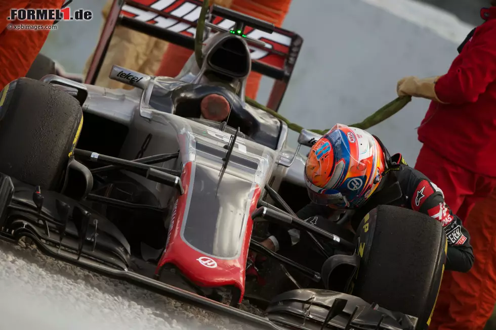 Foto zur News: Romain Grosjean (Haas)