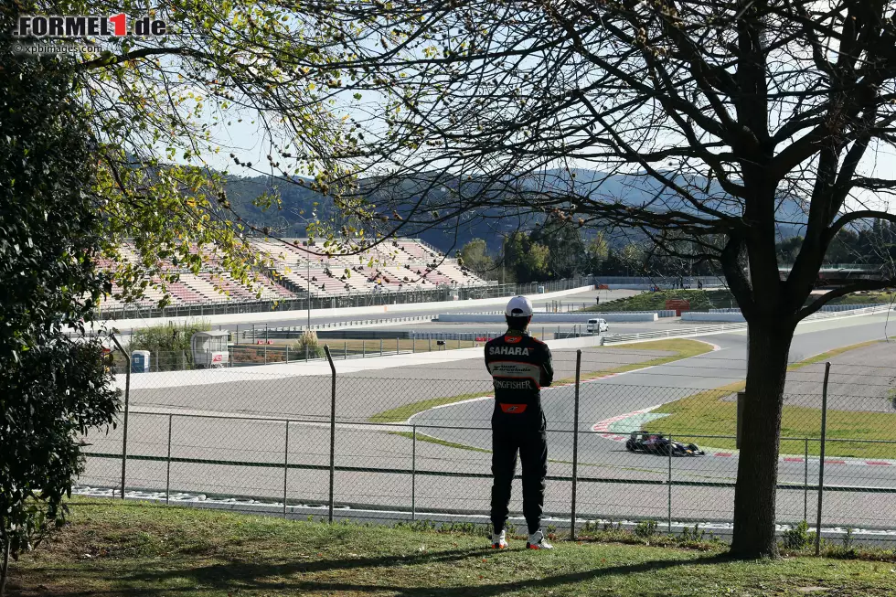 Foto zur News: Sergio Perez (Force India)