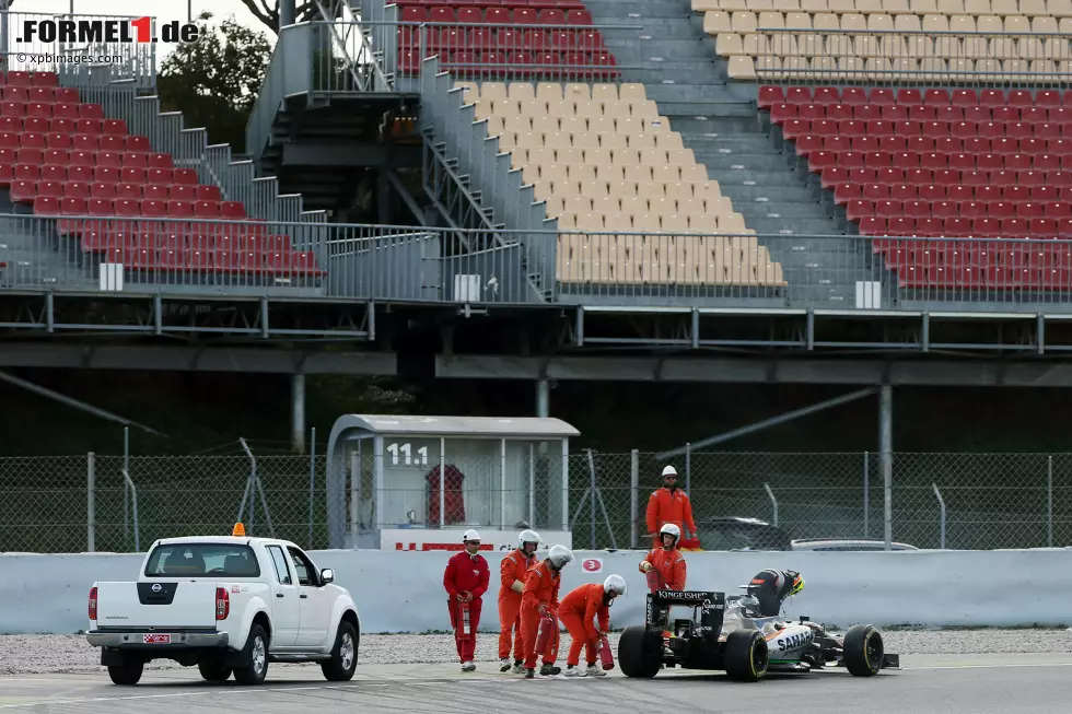 Foto zur News: Sergio Perez (Force India)