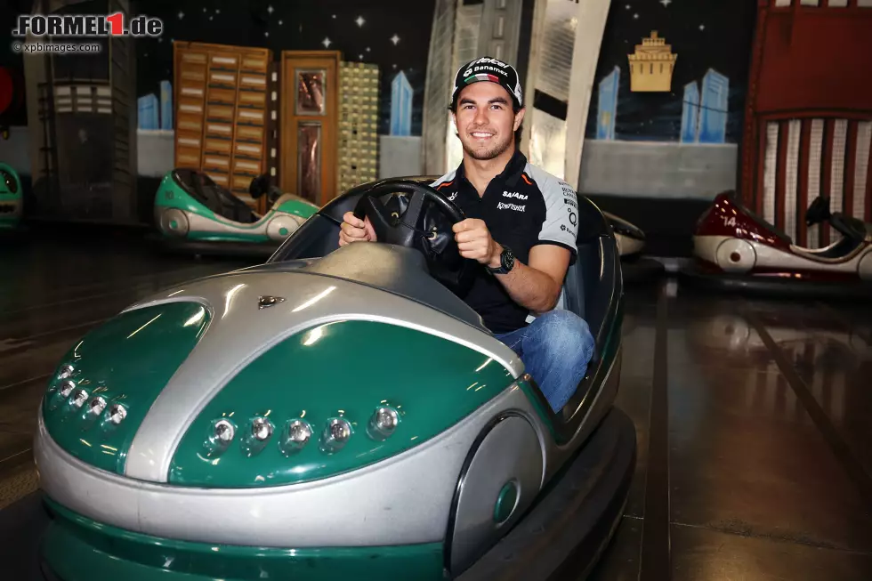 Foto zur News: Sergio Perez (Force India)