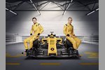 Foto zur News: Jolyon Palmer (Renault) und Kevin Magnussen (Renault)