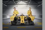 Foto zur News: Jolyon Palmer (Renault) und Kevin Magnussen (Renault)