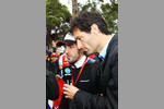 Foto zur News: Mark Webber und Fernando Alonso (McLaren)