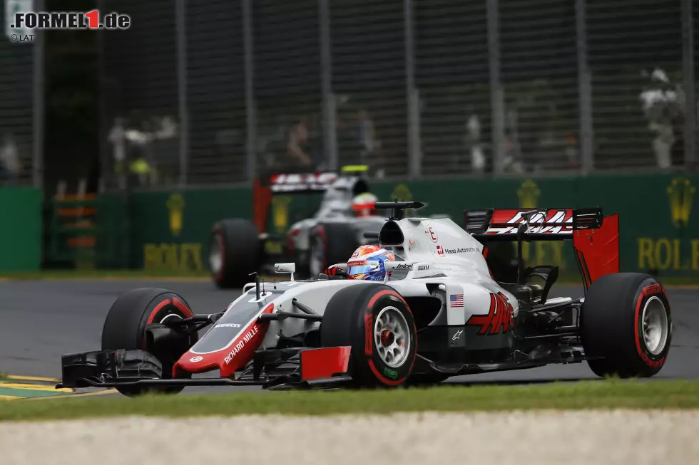 Foto zur News: Romain Grosjean (Haas)