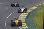 Gallerie: Kevin Magnussen (Renault), Felipe Massa (Williams) und Lewis Hamilton (Mercedes)
