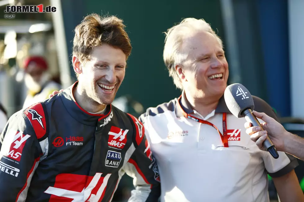 Foto zur News: Romain Grosjean (Haas)