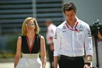 Foto zur News: Susie Wolff und Toto Wolff