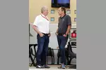 Foto zur News: Helmut Marko und Gerhard Berger