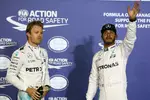 Foto zur News: Lewis Hamilton (Mercedes) und Nico Rosberg (Mercedes)