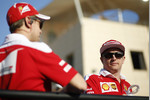 Gallerie: Kimi Räikkönen (Ferrari) und Sebastian Vettel (Ferrari)