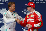 Gallerie: Nico Rosberg (Mercedes) und Kimi Räikkönen (Ferrari)