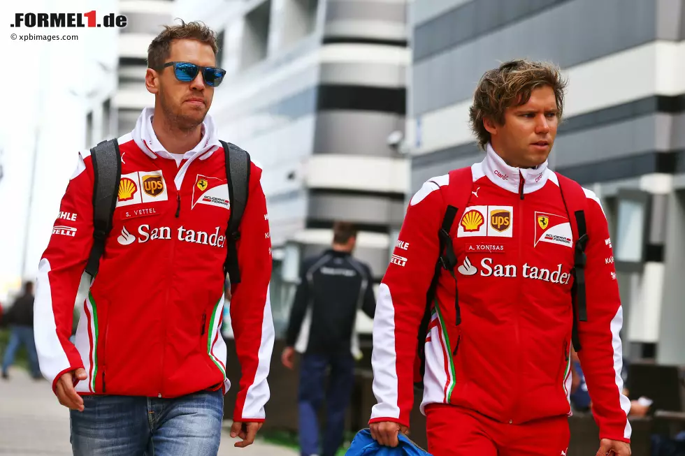 Foto zur News: Sebastian Vettel (Ferrari)