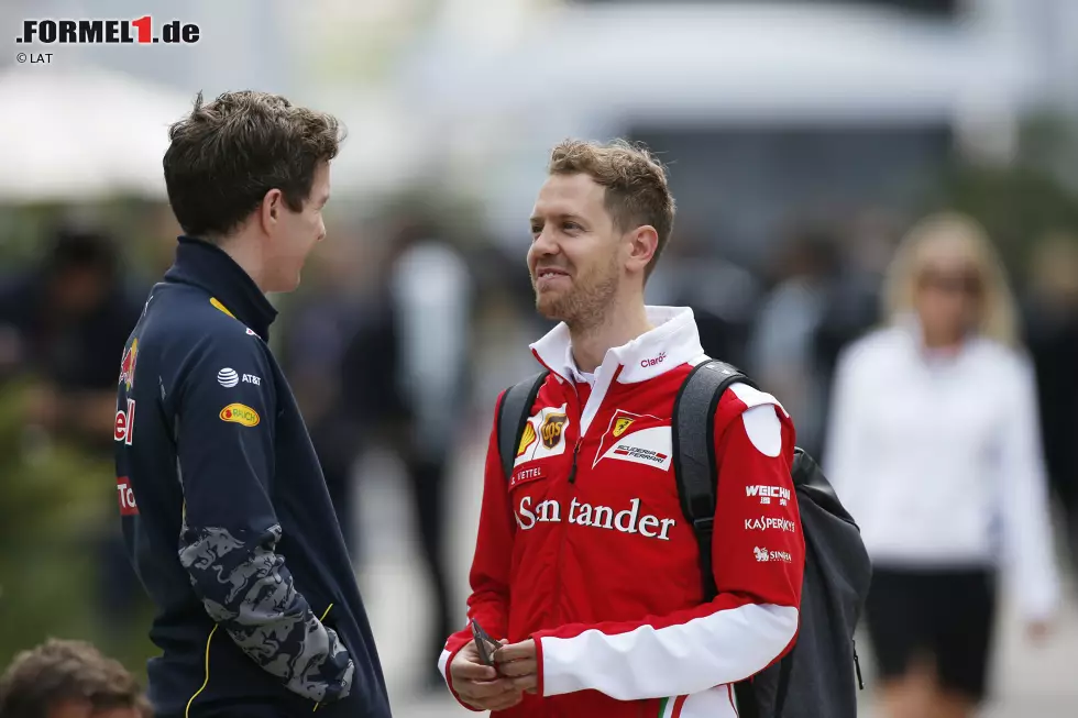 Foto zur News: Sebastian Vettel (Ferrari)