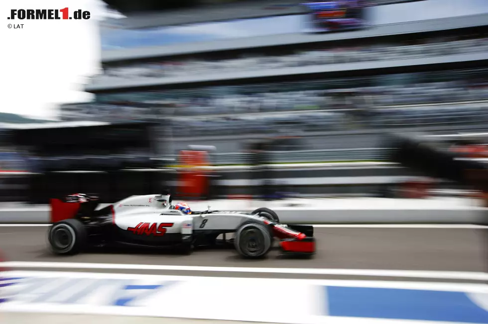 Foto zur News: Romain Grosjean (Haas)