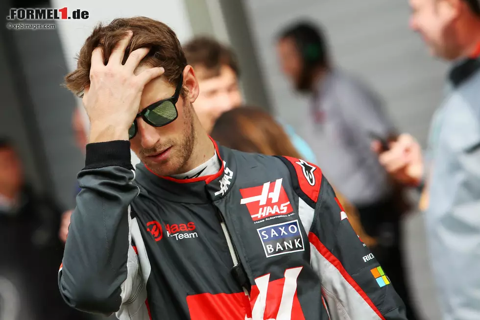 Foto zur News: Romain Grosjean (Haas)