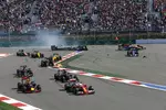 Foto zur News: Sebastian Vettel (Ferrari), Daniil Kwjat (Red Bull), Carlos Sainz (Toro Rosso), Max Verstappen (Toro Rosso), Jenson Button (McLaren), Kevin Magnussen (Renault), Jolyon Palmer (Renault), Rio Haryanto (Manor), Nico Hülkenberg (Force India) und Esteban Gutie