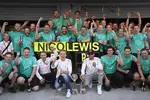 Foto zur News: Nico Rosberg (Mercedes) und Lewis Hamilton (Mercedes)