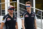 Foto zur News: Carlos Sainz (Toro Rosso) und Daniil Kwjat (Toro Rosso)