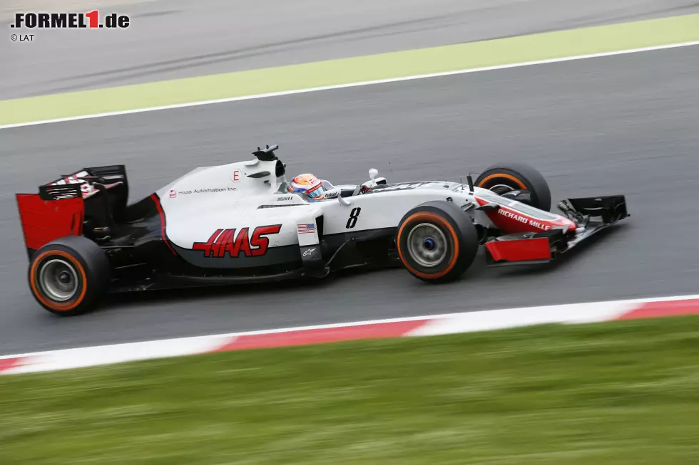 Foto zur News: Romain Grosjean (Haas)