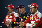 Gallerie: Max Verstappen (Red Bull), Sebastian Vettel (Ferrari) und Kimi Räikkönen (Ferrari)