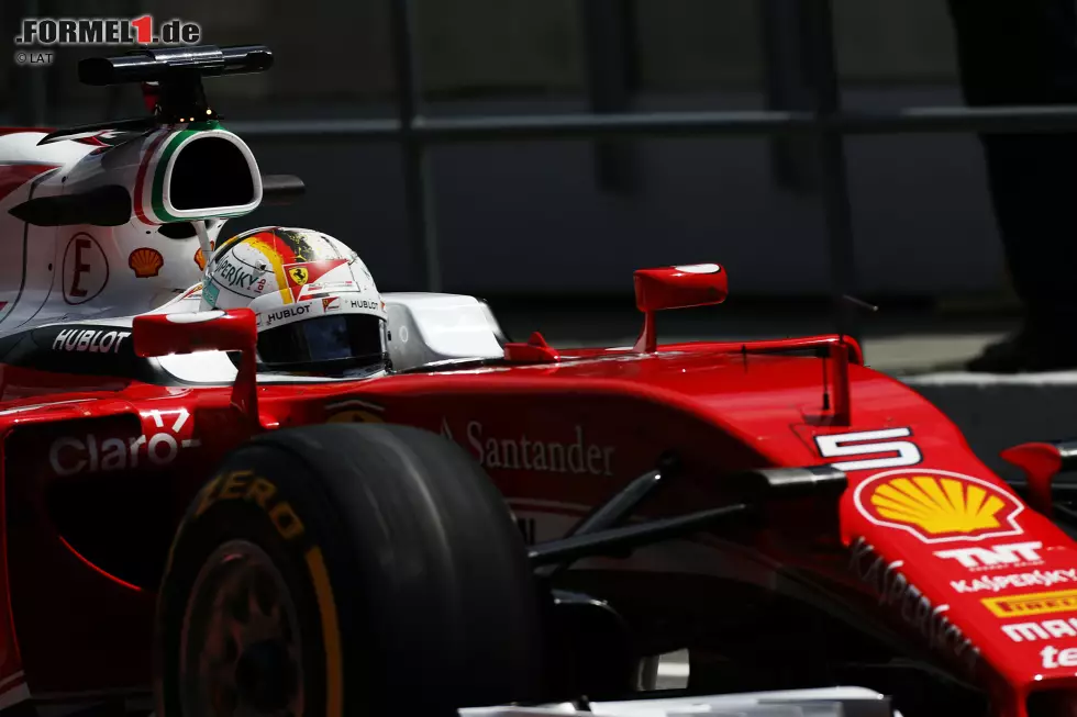 Foto zur News: Sebastian Vettel (Ferrari)