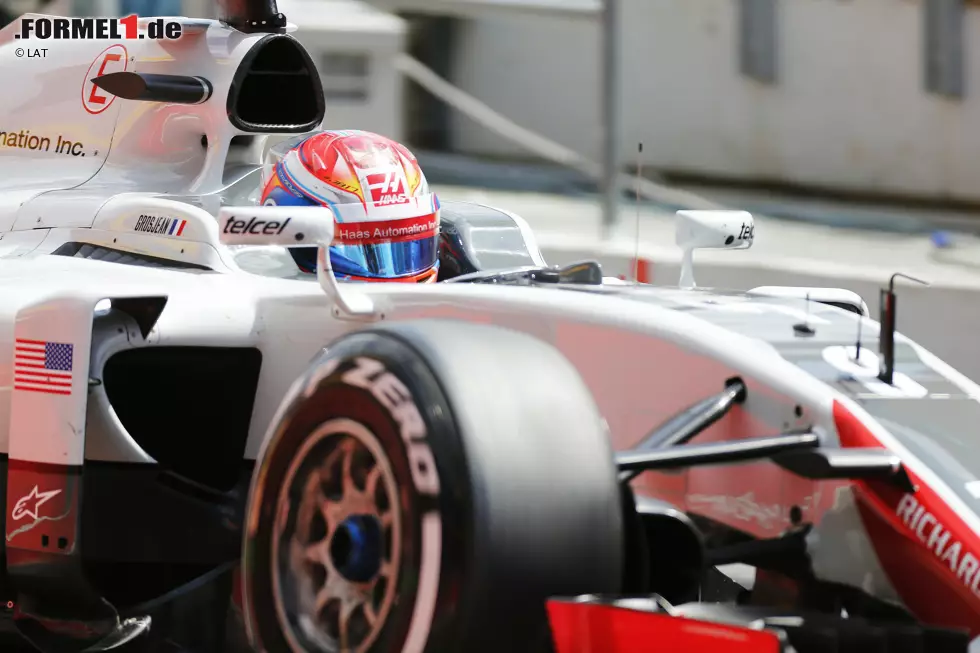 Foto zur News: Romain Grosjean (Haas)